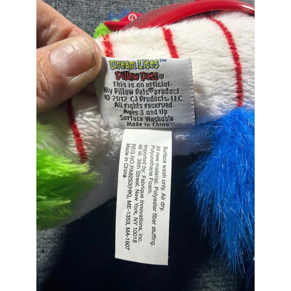 Dream Lites Pillow Pets Philly Phanatic Light Plush Star Projector 2012